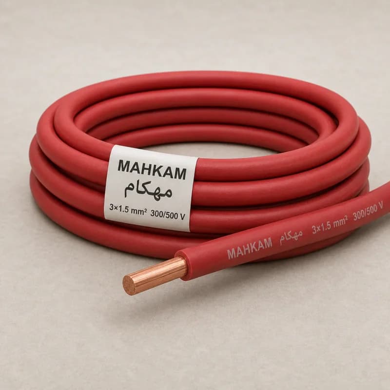 کابل مفتول 3×1.5