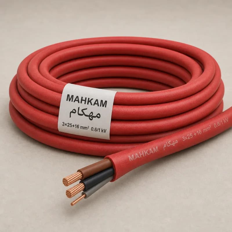 کابل مفتول 3×25+16