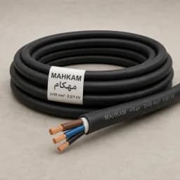 کابل افشان قابل انعطاف فیلردار 3×95