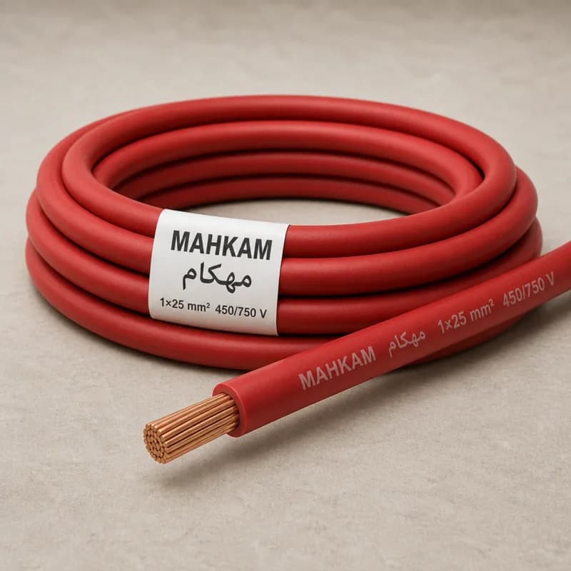 کابل مفتول 1×25