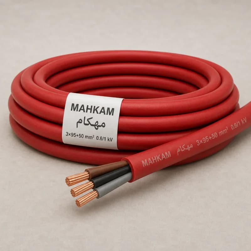 کابل مفتول 3×95+50