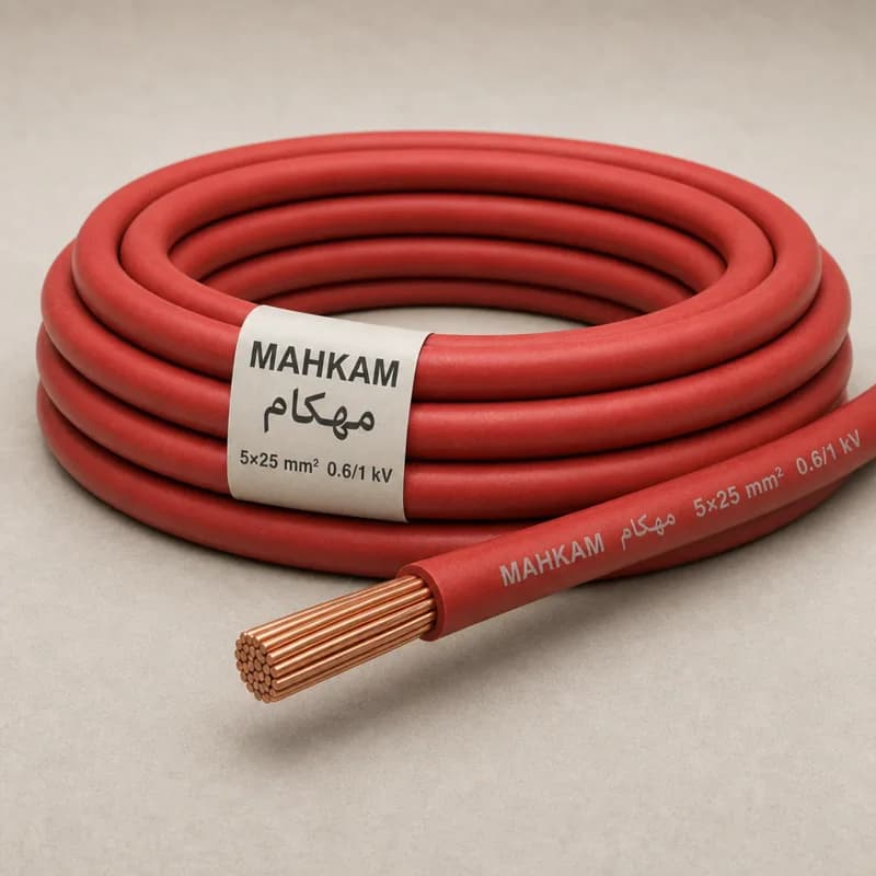 کابل مفتول 5×25