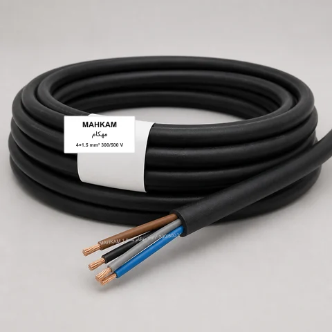 کابل افشان قابل انعطاف 4×1.5